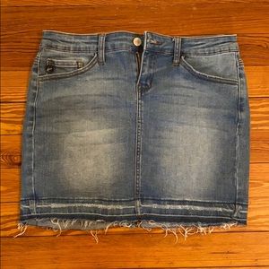 Jean skirt